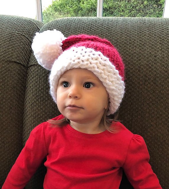 Plymouth Yarns F954 Santa Hat -28582954 | Patterns at Michigan Fine Yarns