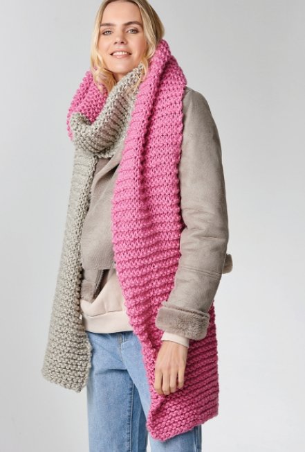 Schachenmayr Bentja Scarf at Michigan Fine Yarns