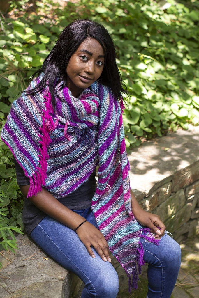 Universal Yarns Bloom Shawl -27553322 | Patterns at Michigan Fine Yarns