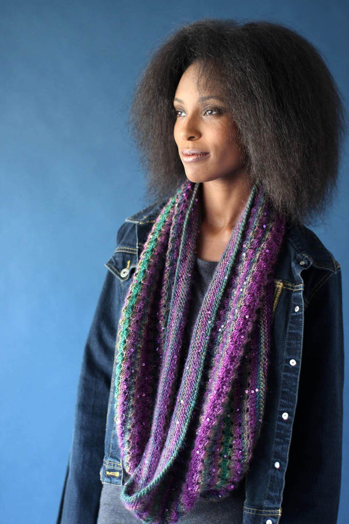 Universal Yarns Clematis Cowl -44318506 | Patterns at Michigan Fine Yarns