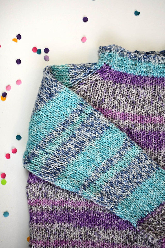 Universal Yarns Easy Stripe Pullover -86076970 | Patterns at Michigan Fine Yarns