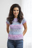 Universal Yarns Fresh Berries Tee - 04347434 | Patterns at Michigan Fine Yarns