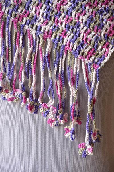 Universal Yarns Fun Fringe Scarf - 56749610 | Patterns at Michigan Fine Yarns
