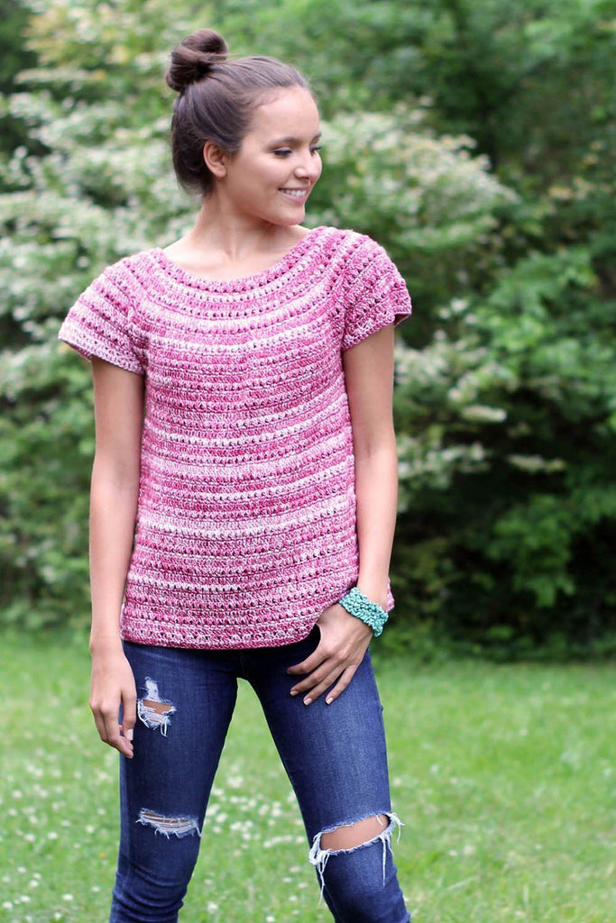 Universal Yarns Mars Tee - 01564202 | Patterns at Michigan Fine Yarns