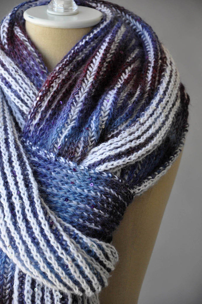 Universal Yarns Nebula Stole - 63160106 | Patterns at Michigan Fine Yarns