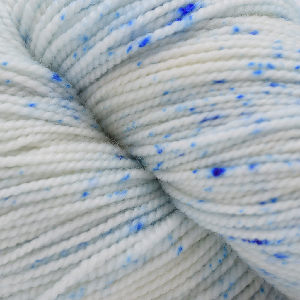 Bibi Yarn Bibi Twist -Electric Blue Light Speckled | Yarn at Michigan Fine Yarns