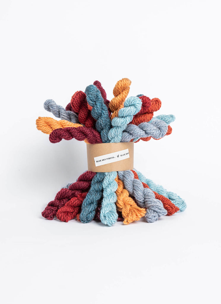 Blue Sky Fibers Woolstok Mini Bundles -Fire & Ice 41941290 | Yarn at Michigan Fine Yarns