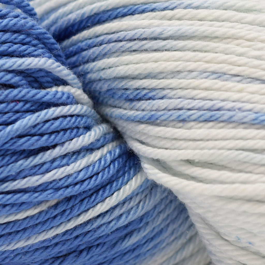 Cascade Yarns Noble Cotton Tie-Dyed -708 - Blue Raspberry 886904072158 | Yarn at Michigan Fine Yarns