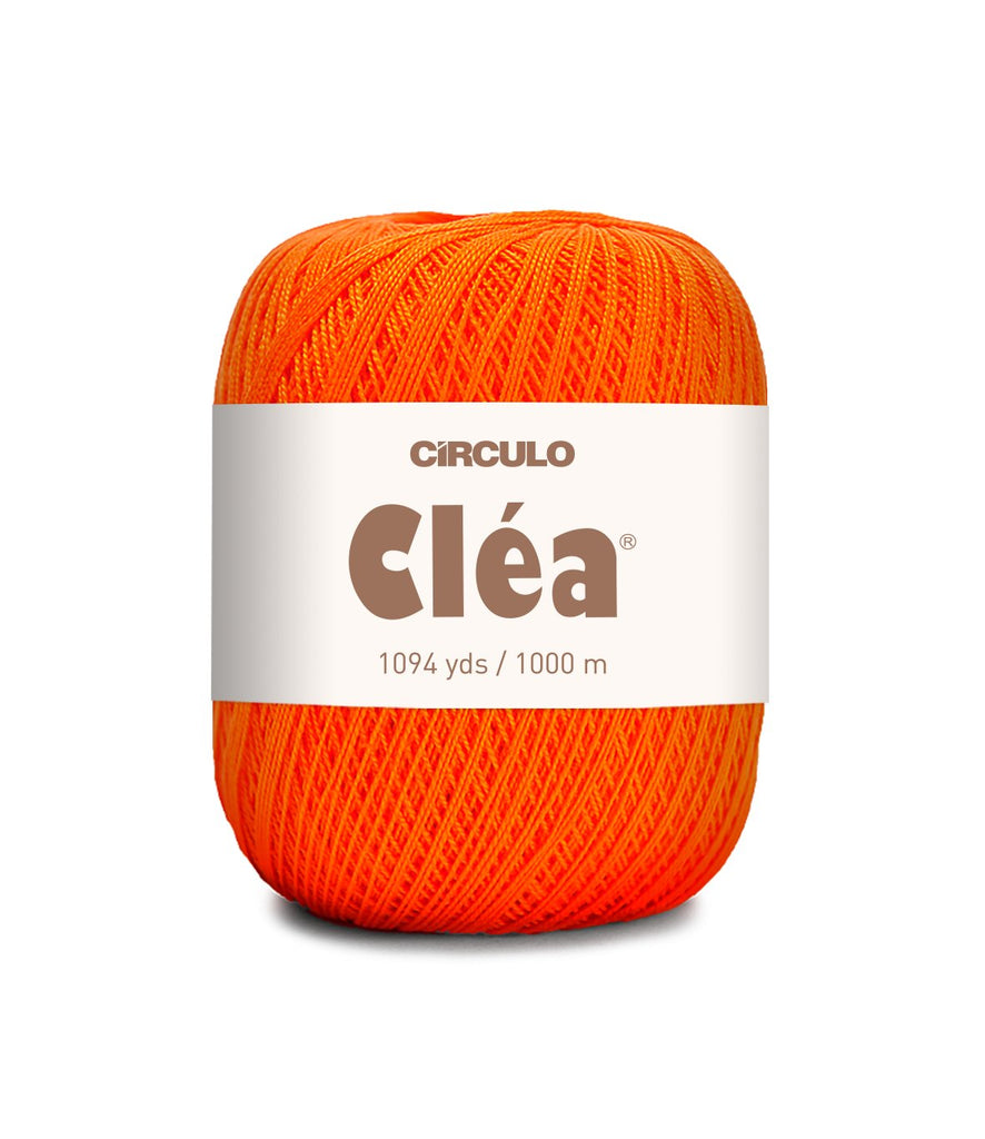 Circulo Yarns Cléa -4445 - Tangerine | Yarn at Michigan Fine Yarns