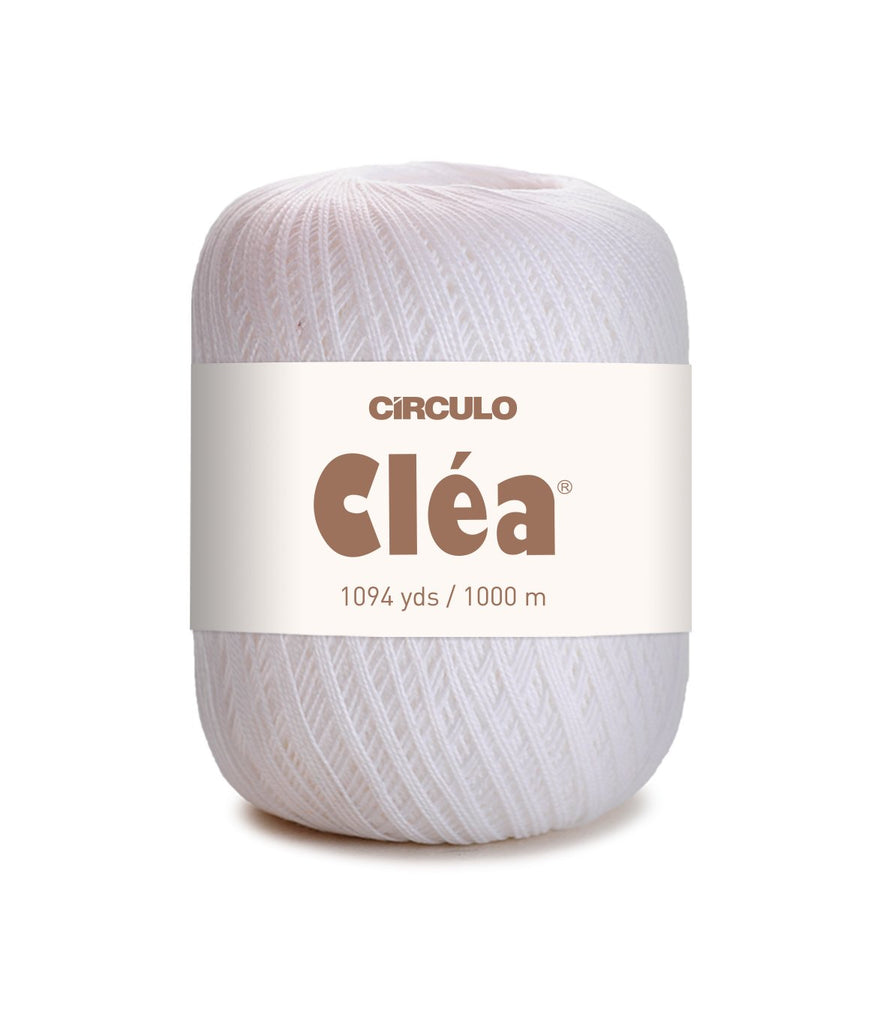 Circulo Yarns Cléa -8001 - White | Yarn at Michigan Fine Yarns