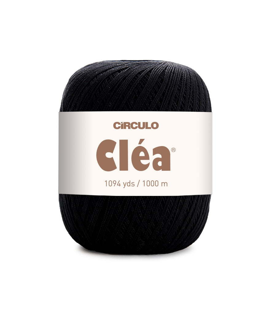 Circulo Yarns Cléa -8990 - Black | Yarn at Michigan Fine Yarns