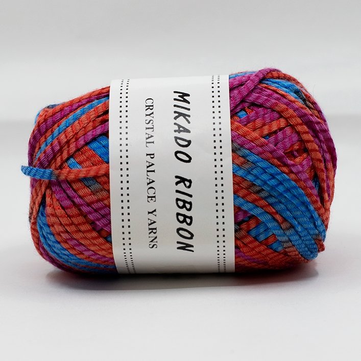 Crystal Palace Mikado Ribbon Multi -Fireworks #7302 53576746 | Yarn at Michigan Fine Yarns