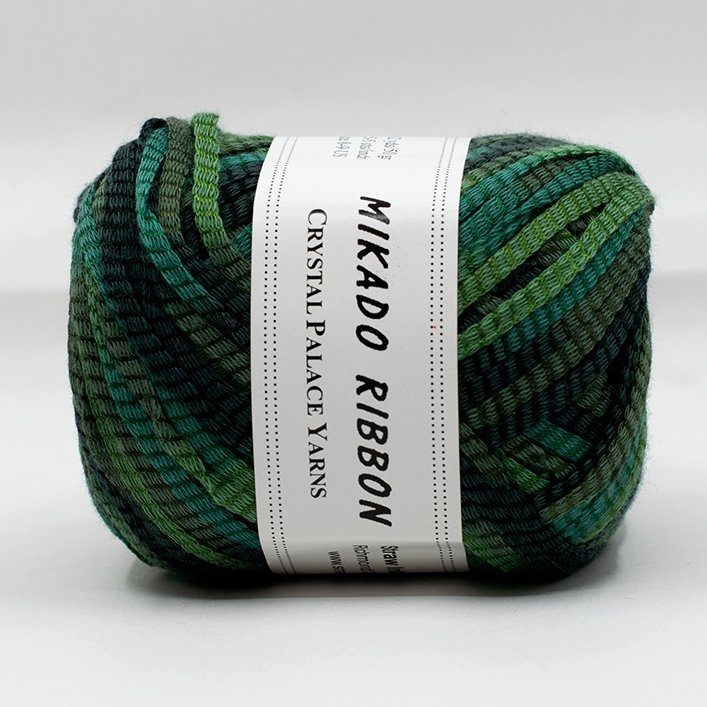 Crystal Palace Mikado Ribbon Multi -Jungle #7300B 30180394 | Yarn at Michigan Fine Yarns