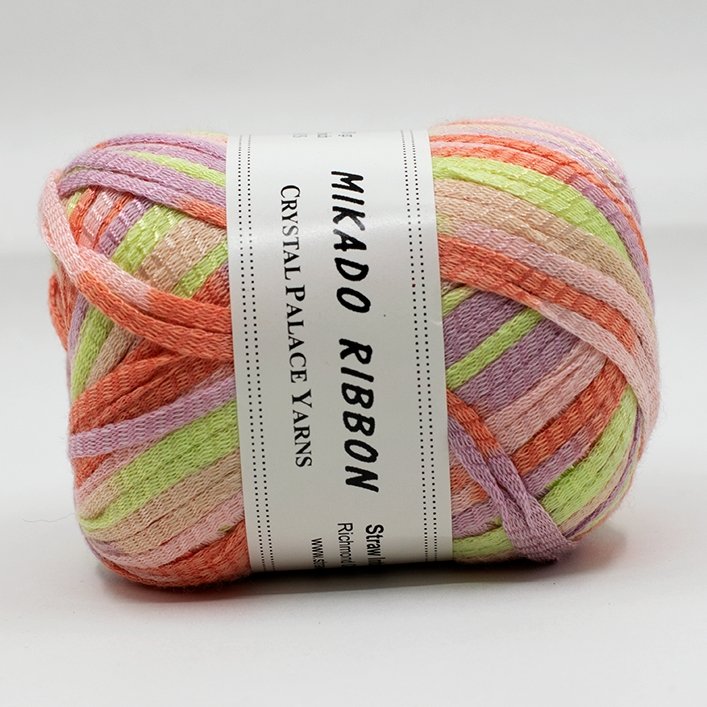 Crystal Palace Mikado Ribbon Multi -Tulips #9706 49251370 | Yarn at Michigan Fine Yarns