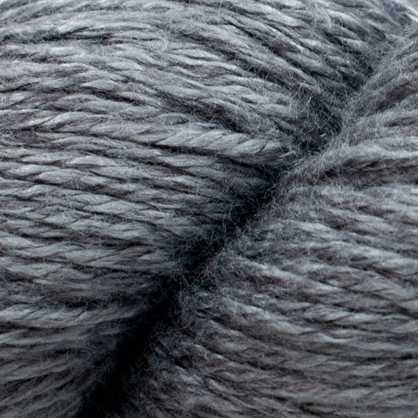 Naturally Colored Worsted Yarn - Pewter & Silver