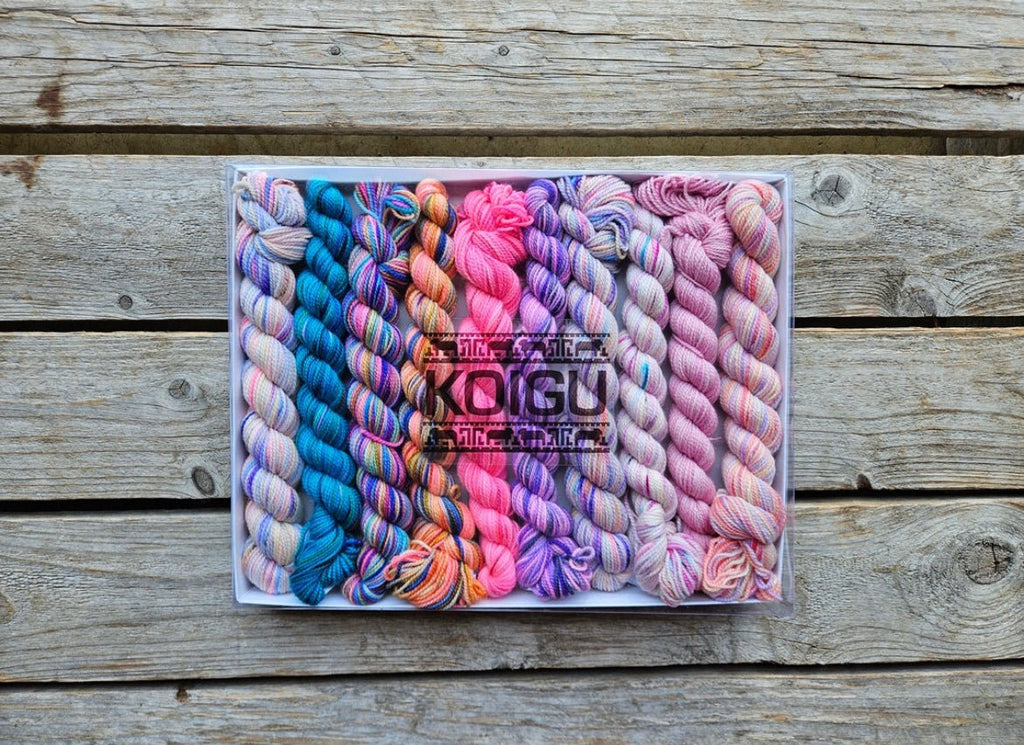 Koigu Koigu KPPPM Pencil Box Sets -Barbie World (Pre-Order) | Yarn at Michigan Fine Yarns