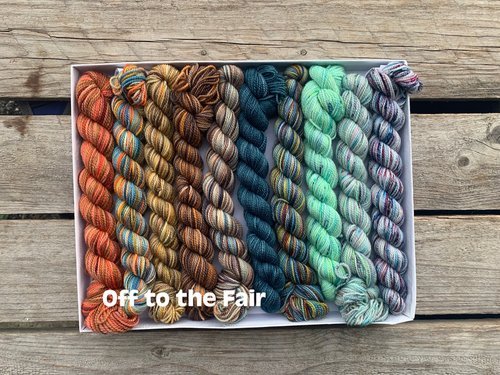 Koigu Koigu KPPPM Pencil Box Sets -Off to the Fair 20623914 | Yarn at Michigan Fine Yarns