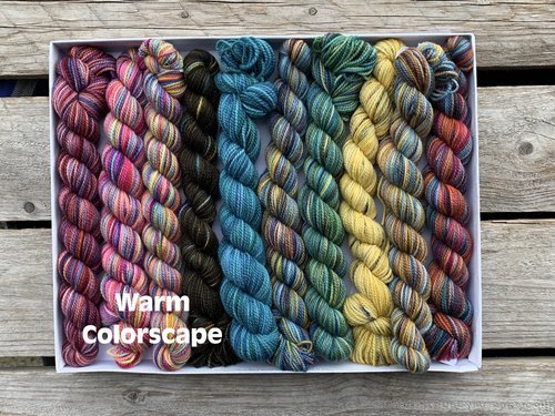 Koigu Koigu KPPPM Pencil Box Sets -Warm Colorscape 20460074 | Yarn at Michigan Fine Yarns