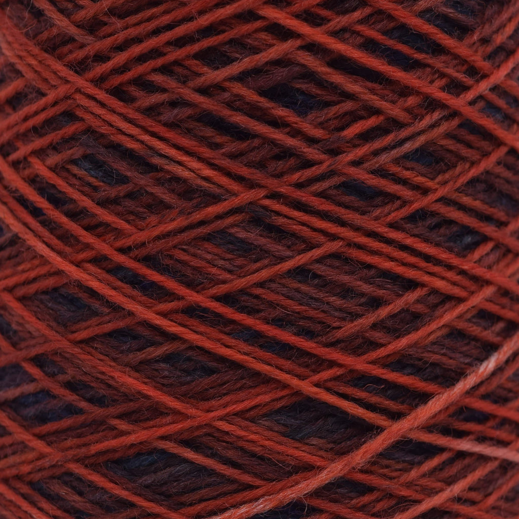 Laines Du Nord Watercolor Sock -105 - Reds/Purples | Yarn at Michigan Fine Yarns