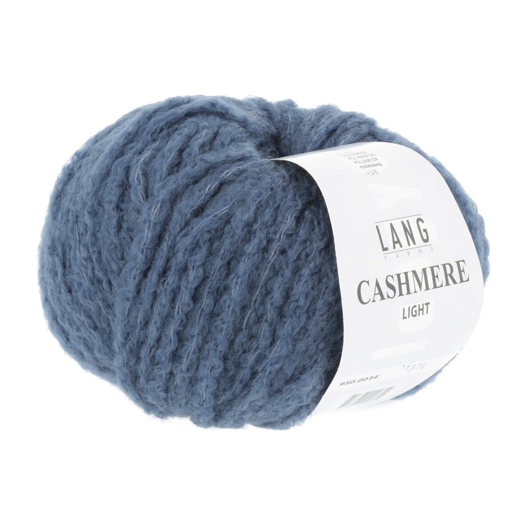 Lang Cashmere Light -34 - Denim 7611862200809 | Yarn at Michigan Fine Yarns