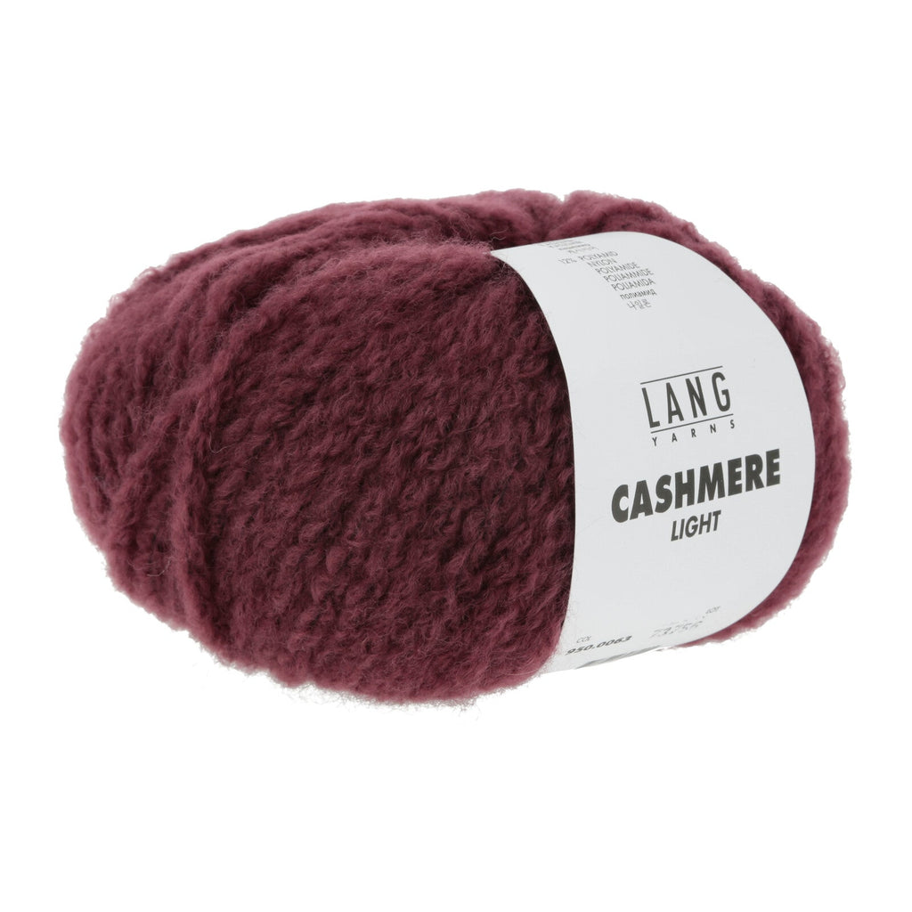 Lang Cashmere Light -63 - Dark Red 7611862307201 | Yarn at Michigan Fine Yarns
