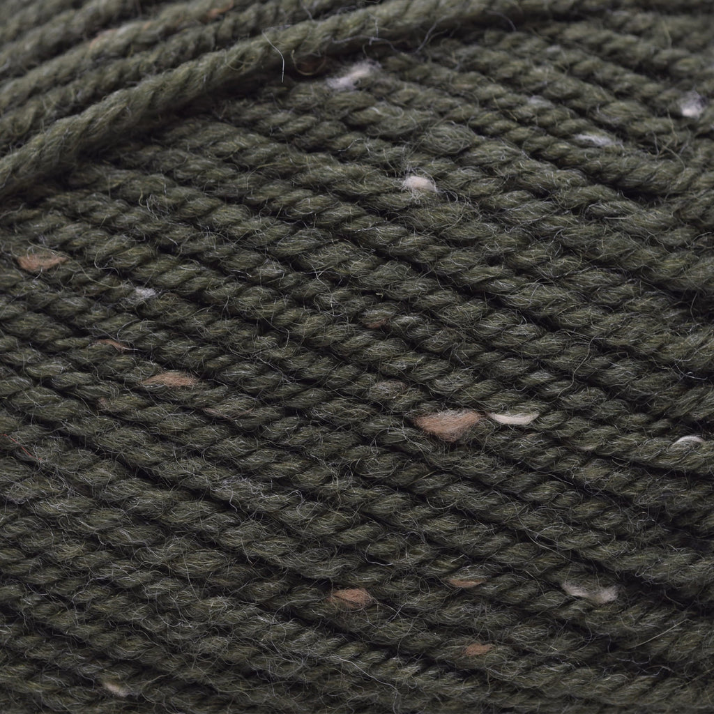 Plymouth Yarns Encore Tweed -3525 - Hunter | Yarn at Michigan Fine Yarns