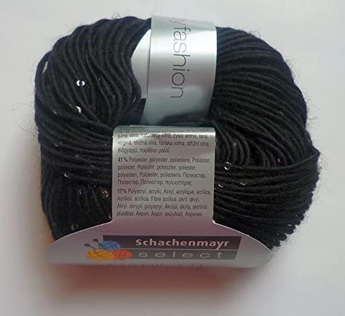 Schachenmayr Mariette -Black #8114 4053859050098 | Yarn at Michigan Fine Yarns