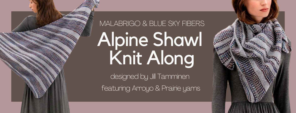 Alpine Shawl KAL: April 2025