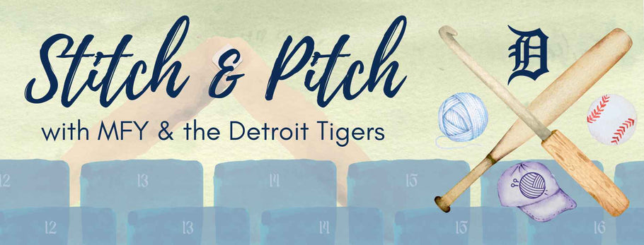 Stitch & Pitch with MFY at Comerica Park