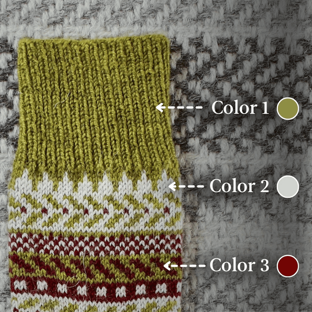 One Sock Colorwork Kit
