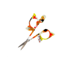 Bohin Cats Embroidery Scissors - Yellow | Accessories at Michigan Fine Yarns