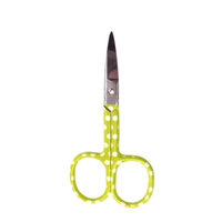 Bryson Bright Polka Dot Scissors -Lime  | Accessories at Michigan Fine Yarns