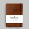 Laine Knitter's Year 2026 Weekly Planner - Brown 6429810960078 | Accessories at Michigan Fine Yarns