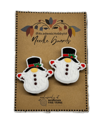 Michigan Fine Yarns AcademicHobbyist Needle Guards - Gnomes - Let it Snow 28824874 | Accessories at Michigan Fine Yarns