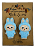 Michigan Fine Yarns AcademicHobbyist Needle Guards - Heritage Collection - Blue Monster 52814634 | Accessories at Michigan Fine Yarns