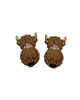 Michigan Fine Yarns AcademicHobbyist Needle Guards - Heritage Collection - Brown Highland Cow | Accessories at Michigan Fine Yarns