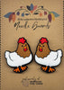 Michigan Fine Yarns AcademicHobbyist Needle Guards - Heritage Collection - Chicken 18316842 | Accessories at Michigan Fine Yarns