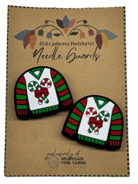 Michigan Fine Yarns AcademicHobbyist Needle Guards - Heritage Collection - Christmas Sweater 02485034 | Accessories at Michigan Fine Yarns