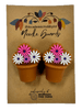 Michigan Fine Yarns AcademicHobbyist Needle Guards - Heritage Collection - Light Pot Flowers 08127018 | Accessories at Michigan Fine Yarns