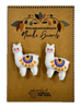 Michigan Fine Yarns AcademicHobbyist Needle Guards - Heritage Collection - Llamas 66831914 | Accessories at Michigan Fine Yarns