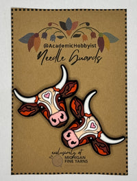 Michigan Fine Yarns AcademicHobbyist Needle Guards - Heritage Collection - Longhorn 76242986 | Accessories at Michigan Fine Yarns