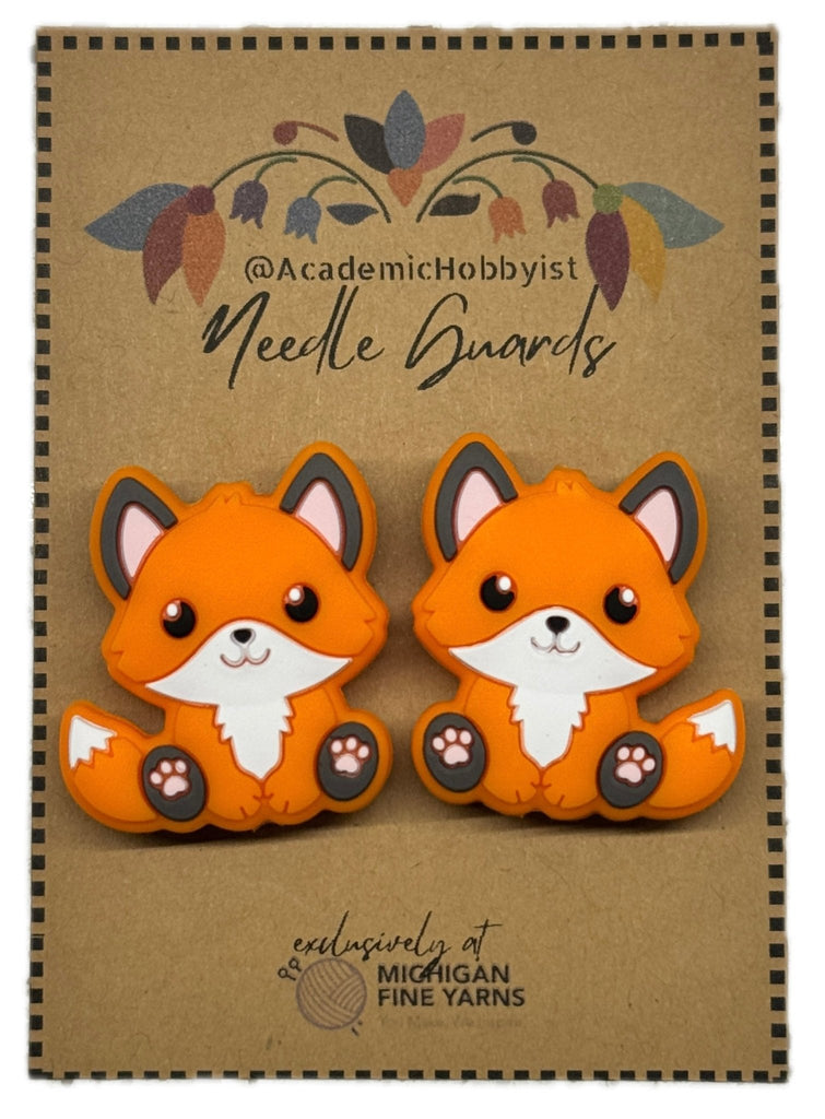 Michigan Fine Yarns AcademicHobbyist Needle Guards - Heritage Collection - Orange Fox 94592810 | Accessories at Michigan Fine Yarns