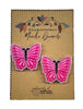 Michigan Fine Yarns AcademicHobbyist Needle Guards - Heritage Collection - Pink Butterfly 78846762 | Accessories at Michigan Fine Yarns