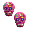 Michigan Fine Yarns AcademicHobbyist Needle Guards - Heritage Collection - Pink Sugarskulls 52749098 | Accessories at Michigan Fine Yarns