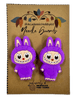 Michigan Fine Yarns AcademicHobbyist Needle Guards - Heritage Collection - Purple Monster 52650794 | Accessories at Michigan Fine Yarns