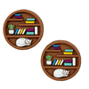 Michigan Fine Yarns AcademicHobbyist Needle Guards - Heritage Collection - Round Bookshelf 52454186 | Accessories at Michigan Fine Yarns
