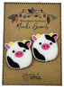 Michigan Fine Yarns AcademicHobbyist Needle Guards - Heritage Collection - Round Cow 94494506 | Accessories at Michigan Fine Yarns