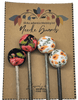 Michigan Fine Yarns AcademicHobbyist Needle Guards - Printed Spheres - Classic Florals 61041450 | Accessories at Michigan Fine Yarns