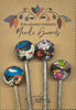Michigan Fine Yarns AcademicHobbyist Needle Guards - Printed Spheres - Sugar Skulls 69402410 | Accessories at Michigan Fine Yarns