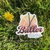 Mitchell Wool Co Stickers - Baller | Accessories at Michigan Fine Yarns